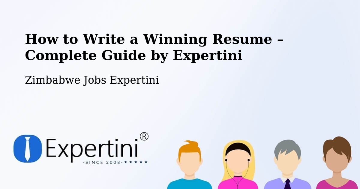 Resume Writing Guide for Job Seekers – Headlands - Headlands, Zimbabwe Jobs Expertini